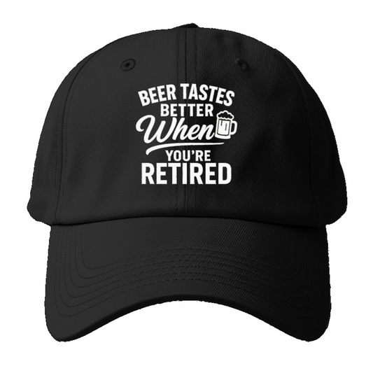 Beer Lover’s Retirement Baseball Cap