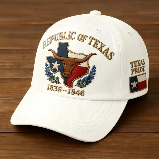 Republic of Texas Commemorative Hat – Show Your Texas Pride 🤠