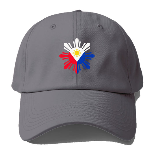 Philippines Iconic Sun And Stars Baseball Cap