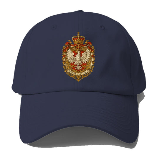 Poland Heritage Eagle Badge Baseball Cap