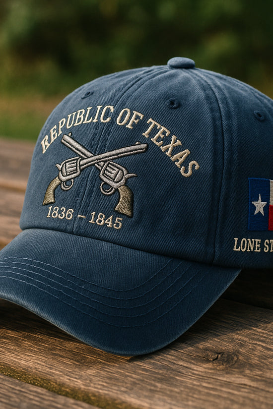 🔥Only a Few Left -Republic of Texas Independence Cap