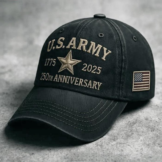 250th Anniversary Us Army Cap Patriotic Veteran Gift