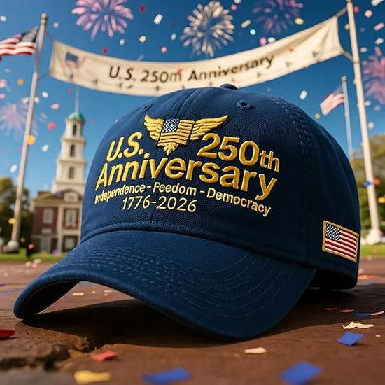 Us 250th Anniversary Hat Patriotic Adjustable Baseball Cap 250th Anniversary Usa Hat For Men Women