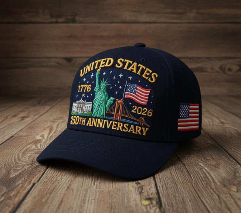 Usa 250th Anniversary Eagle Baseball Cap Patriotic Adjustable Hat American Heritage 1776 2026 Unisex Gift Christmas Gift Gift For Dad