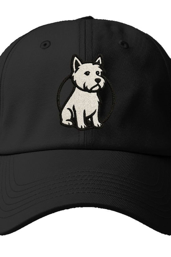 West Highland White Terrier Alert Spirit Baseball Cap