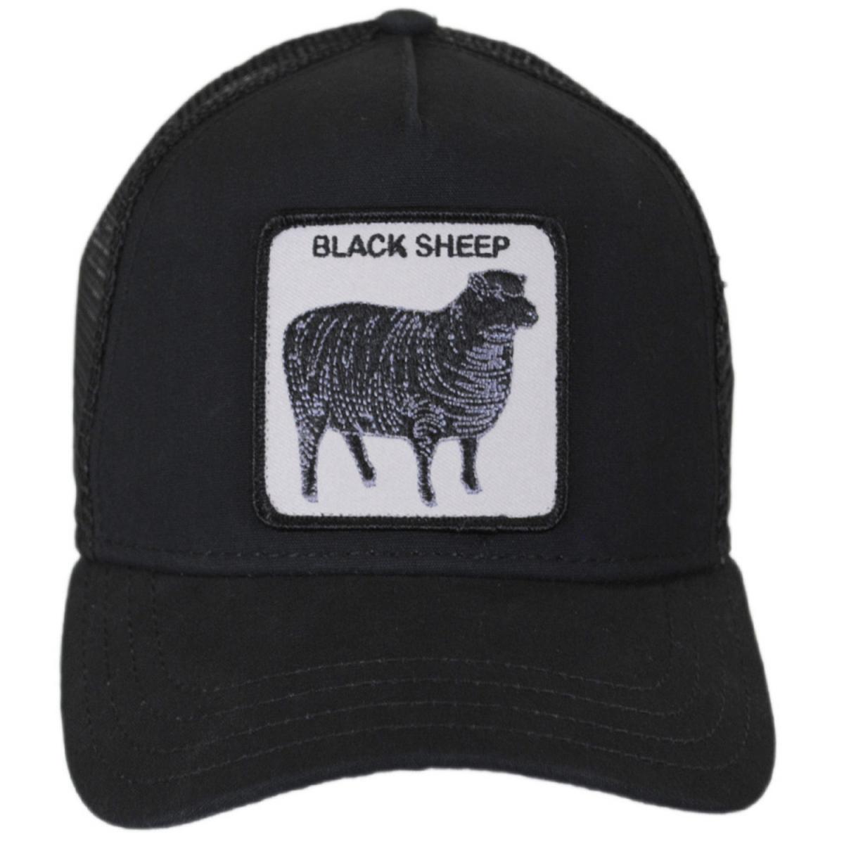 Black Sheep Mesh Trucker Snapback Baseball Cap