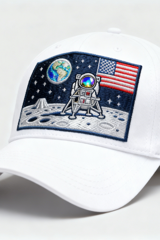 55th Anniversary of Human Moon Landing Baseball Cap