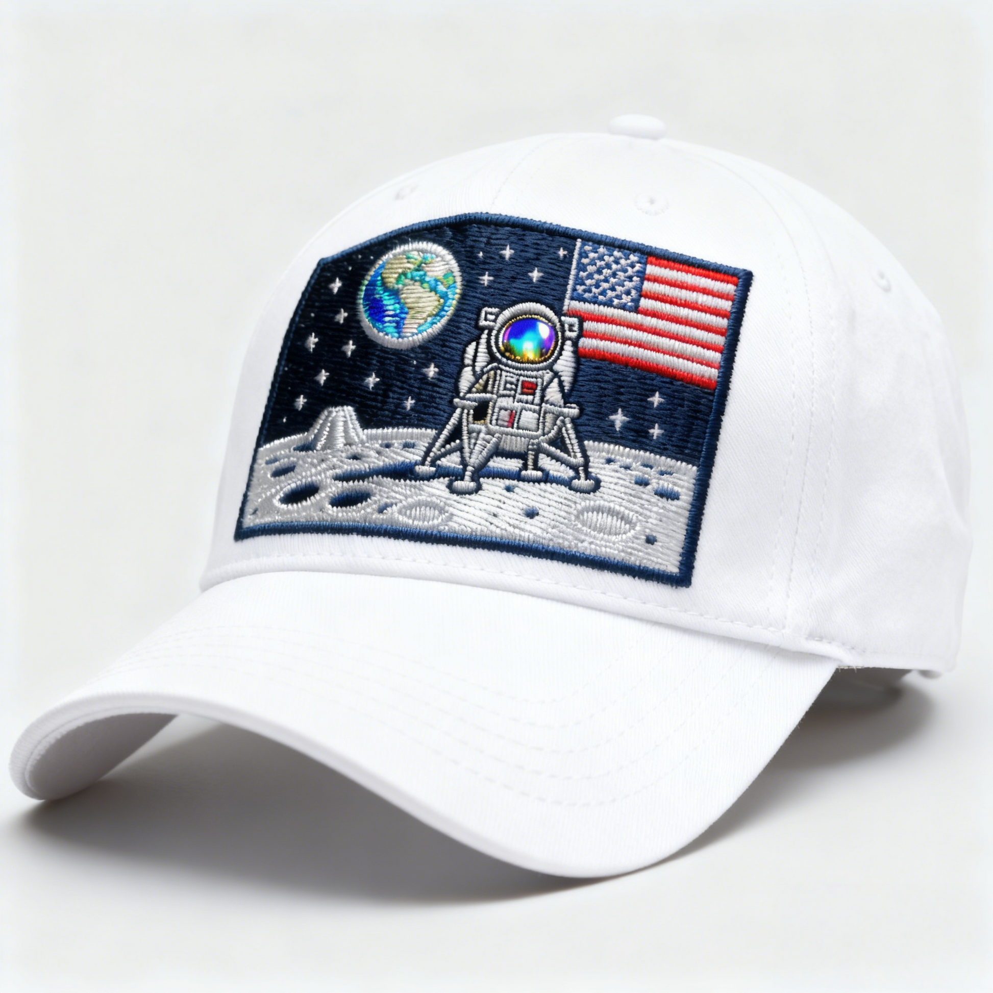 55th Anniversary of Human Moon Landing Baseball Cap