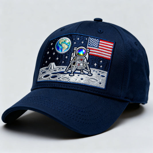 55th Anniversary of Human Moon Landing Baseball Cap
