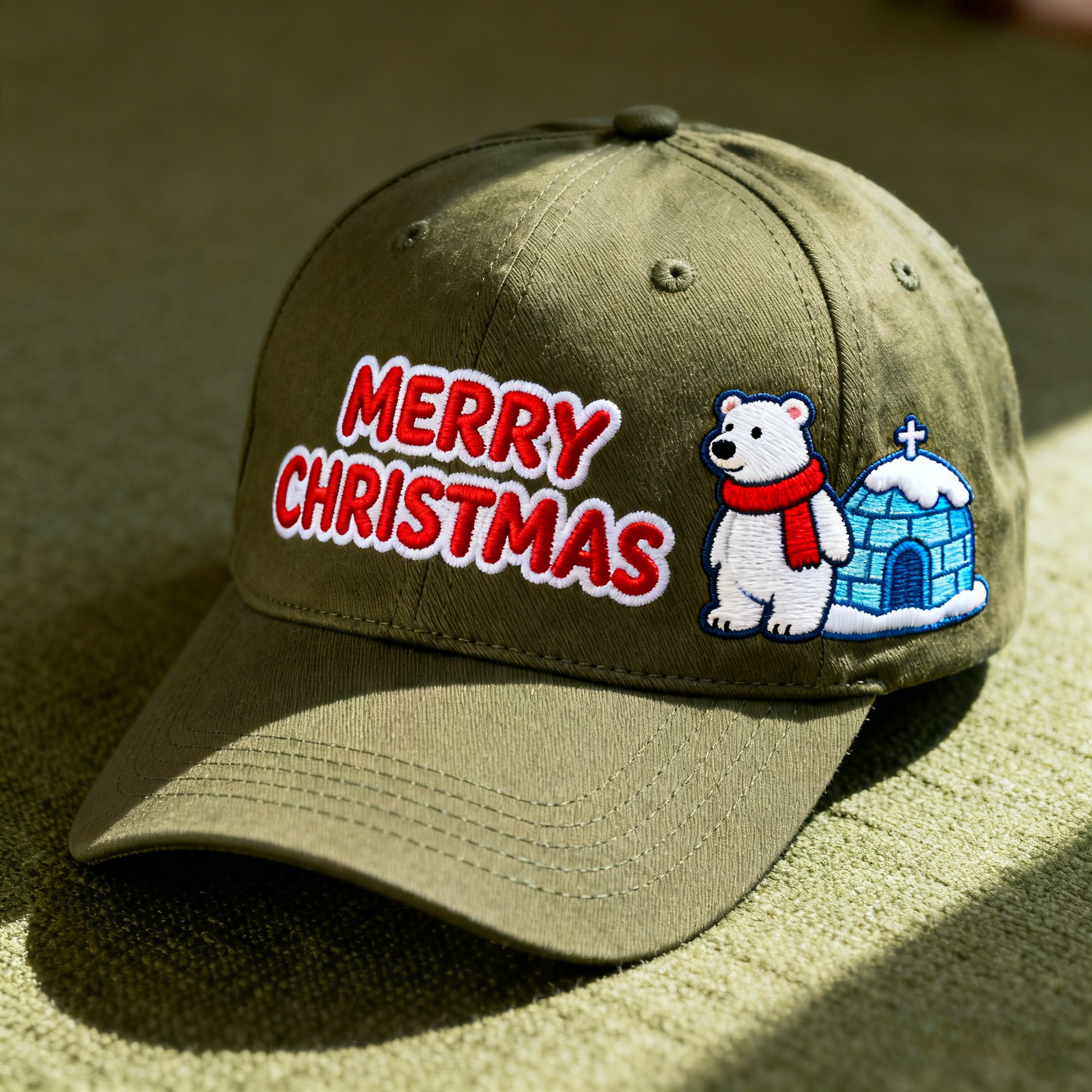 Christmas Limited Baseball Cap | Put on this winter surprise and unlock your exclusive holiday style.