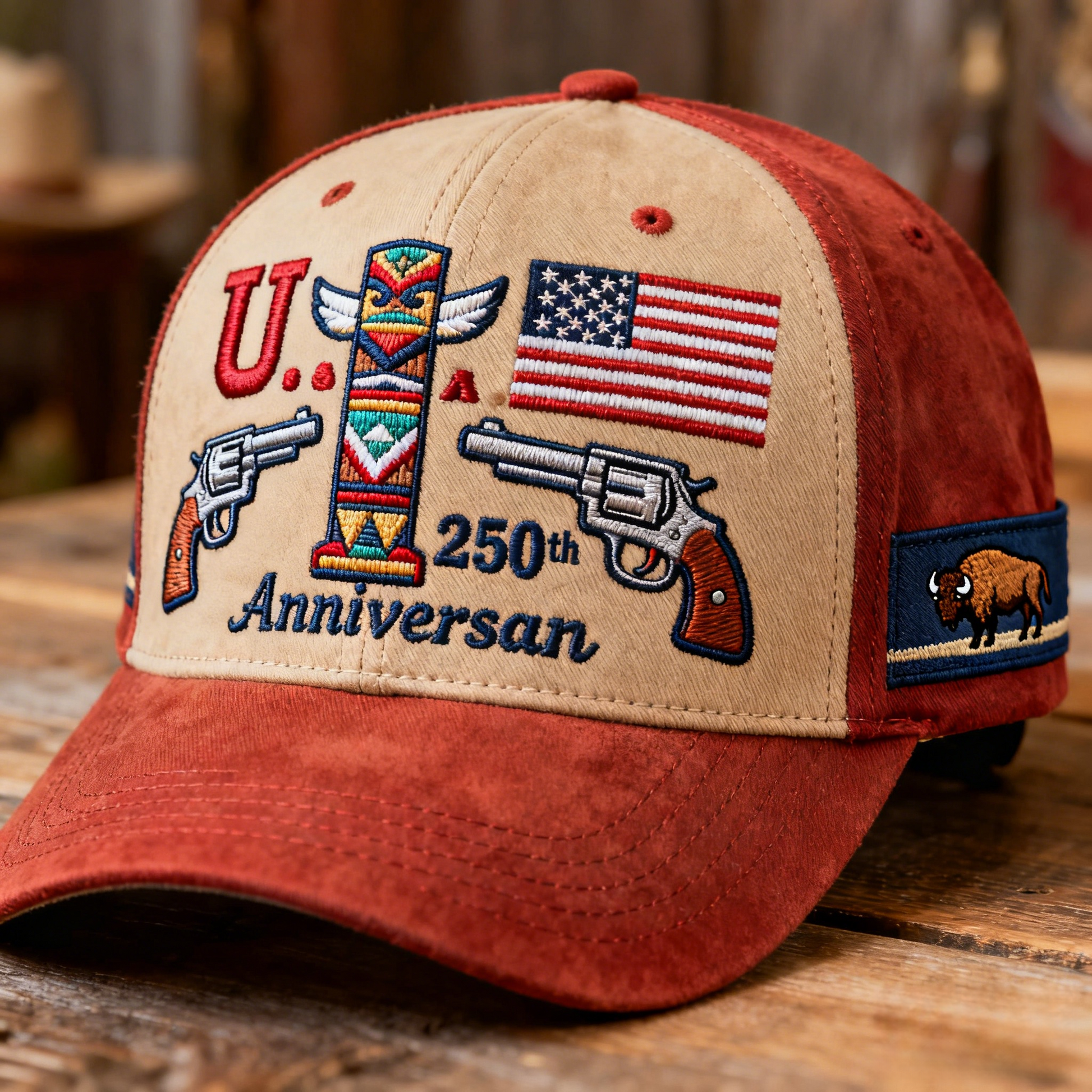 🗽 United States 250th Anniversary Printed Hat🦅(Breathable & Lightweight Comfort & Unisex Fit)