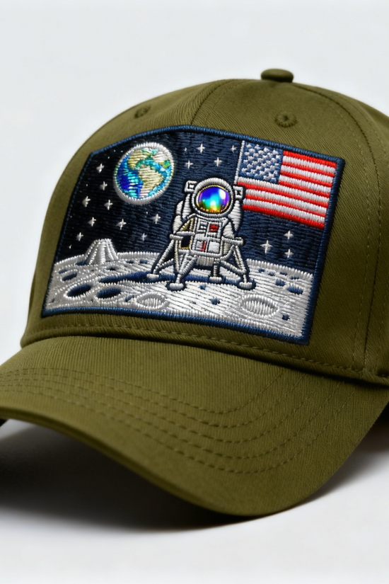55th Anniversary of Human Moon Landing Baseball Cap