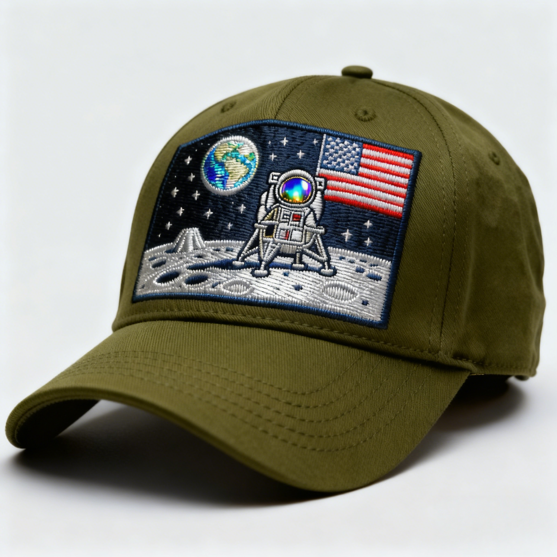 55th Anniversary of Human Moon Landing Baseball Cap
