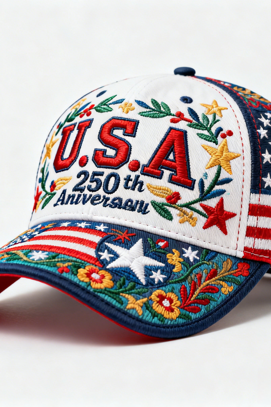 🗽 United States 250th Anniversary Printed Hat🦅(Breathable & Lightweight Comfort & Unisex Fit)