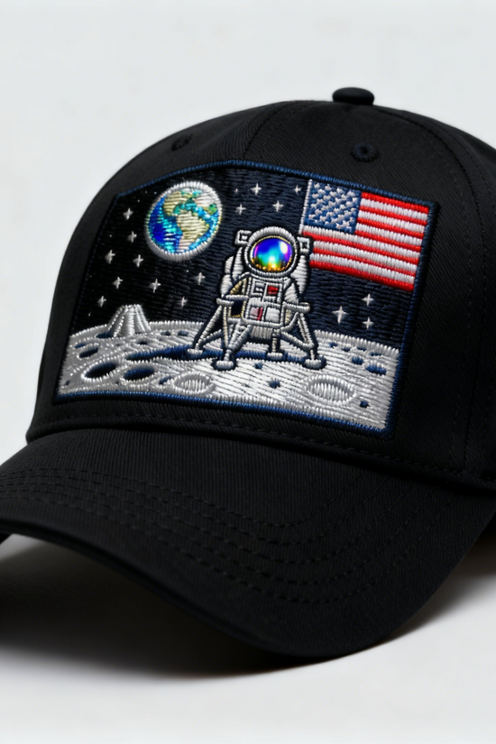 55th Anniversary of Human Moon Landing Baseball Cap