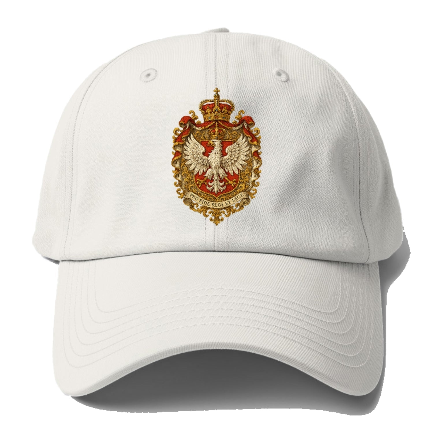 Poland Heritage Eagle Badge Baseball Cap