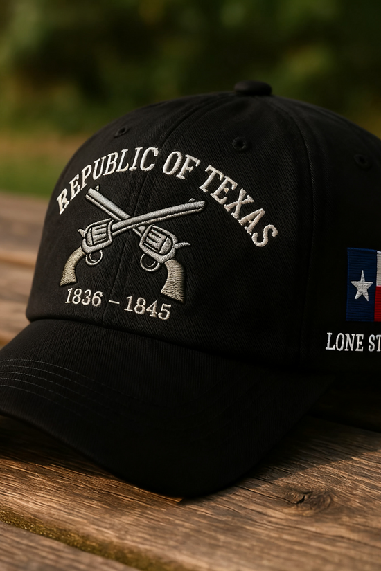 🔥Only a Few Left -Republic of Texas Independence Cap