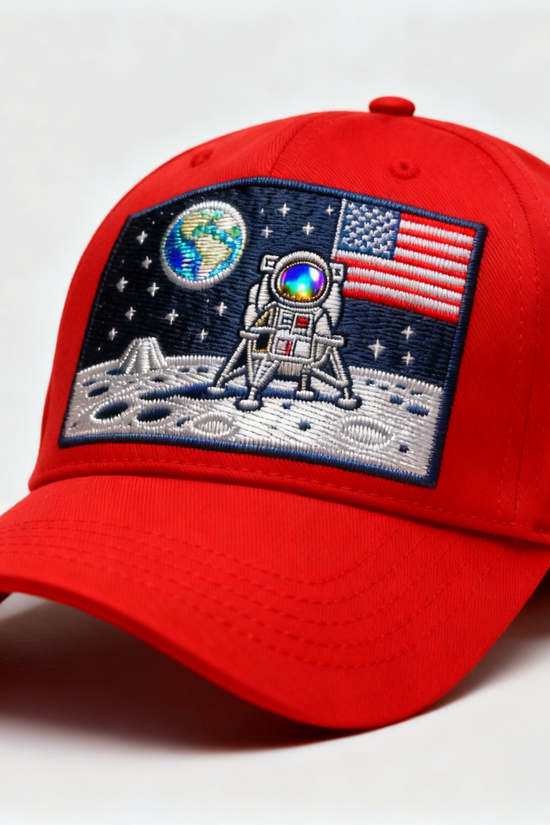 55th Anniversary of Human Moon Landing Baseball Cap