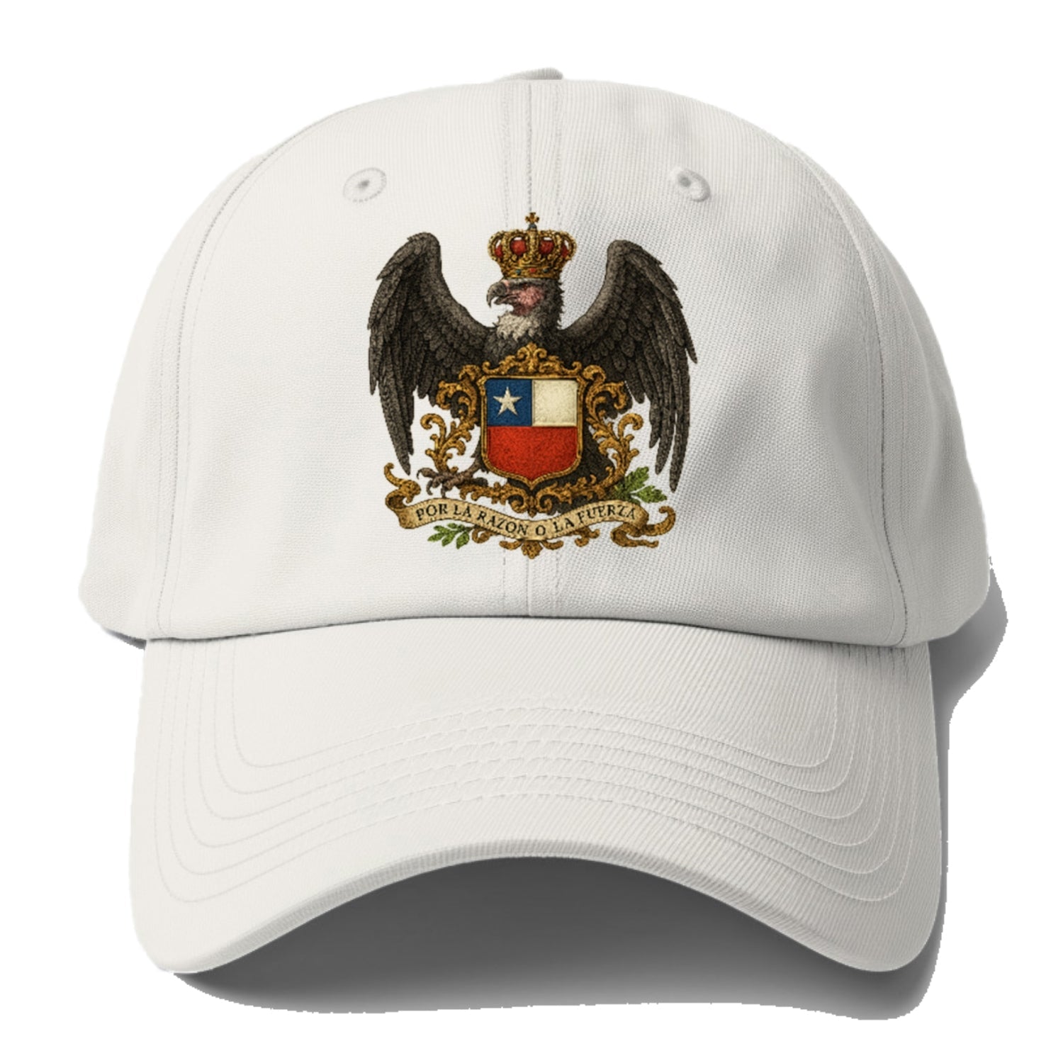 Chile Heritage Condor Badge Baseball Cap