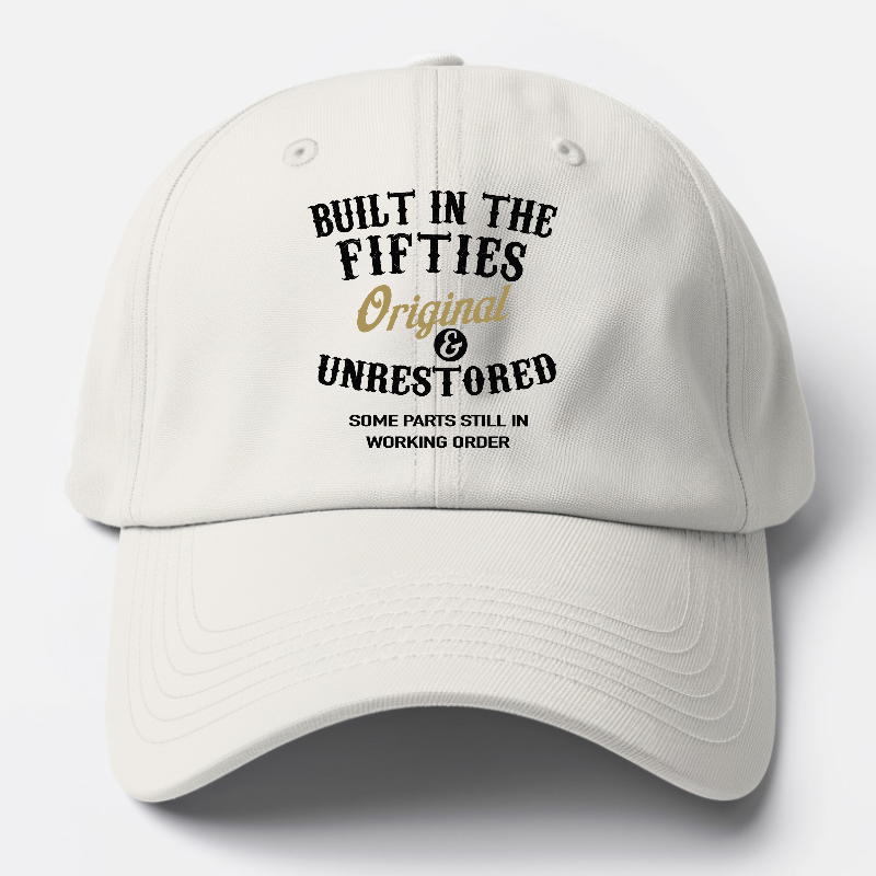 Built In The Fifties Original Unrestored Some Parts Still In Working Order Baseball Cap Baseball Cap