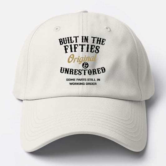 Built In The Fifties Original Unrestored Some Parts Still In Working Order Baseball Cap Baseball Cap