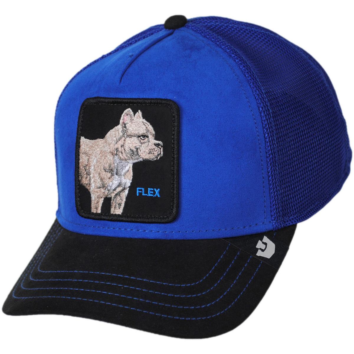 Pitbull Micro Suede Mesh Trucker Snapback Baseball Cap