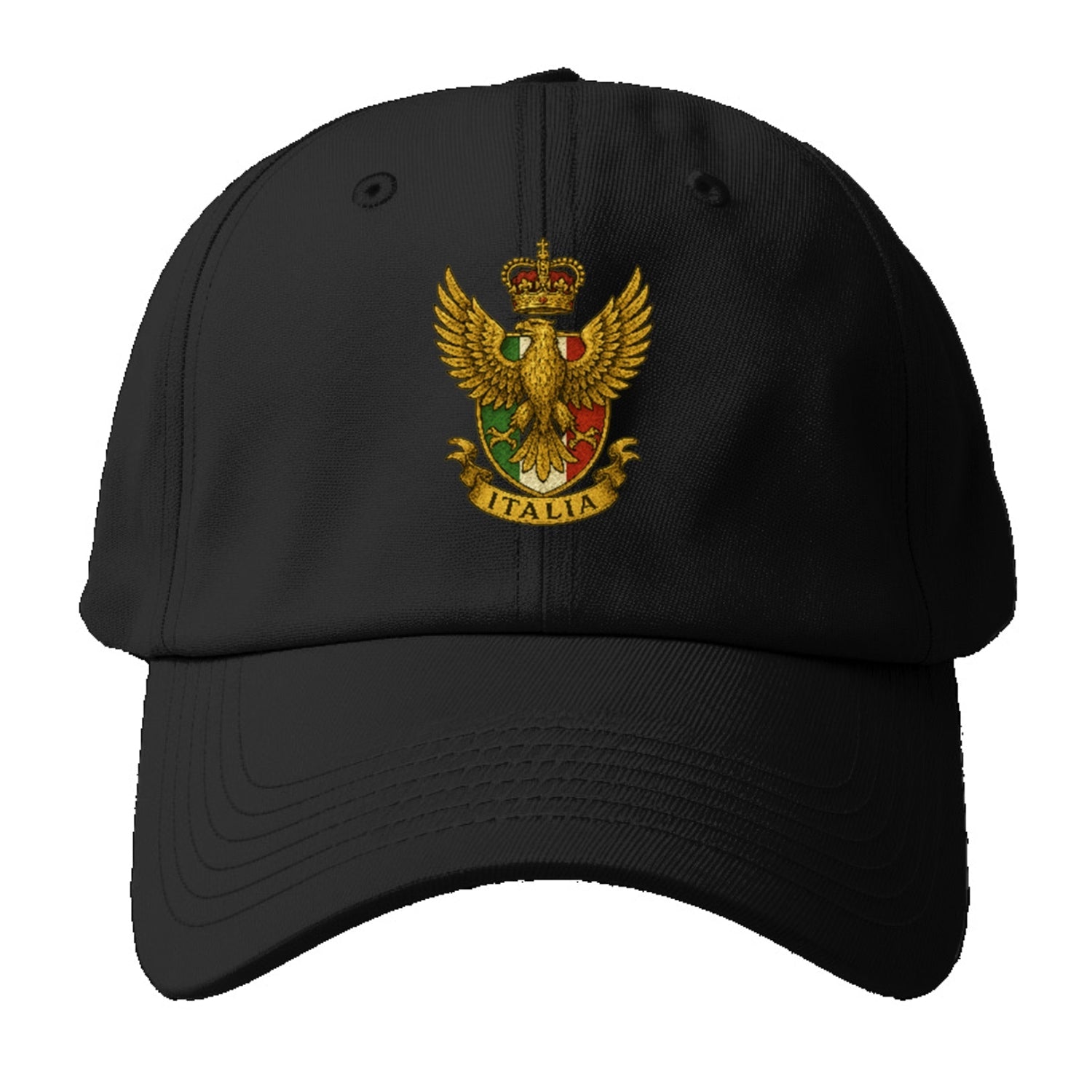Italy Heritage Eagle Logo Baseball Cap