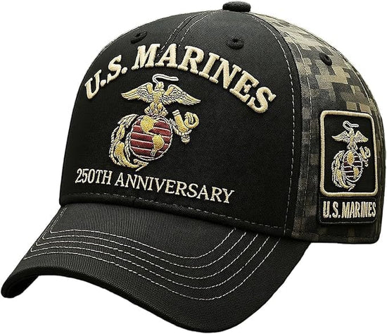 USA 250th Anniversary Hat, Adjustable 250th Anniversary Printed Patriotic Baseball Caps, Tribute Retro Washed Hat