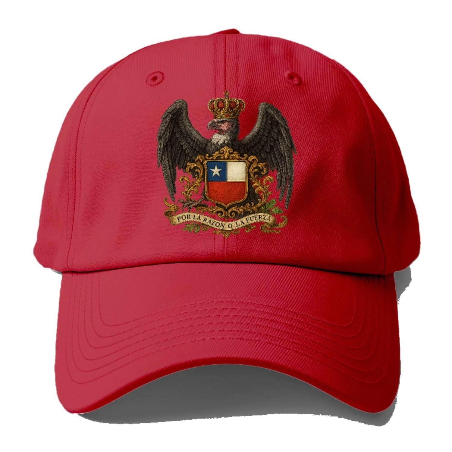 Chile Heritage Condor Badge Baseball Cap