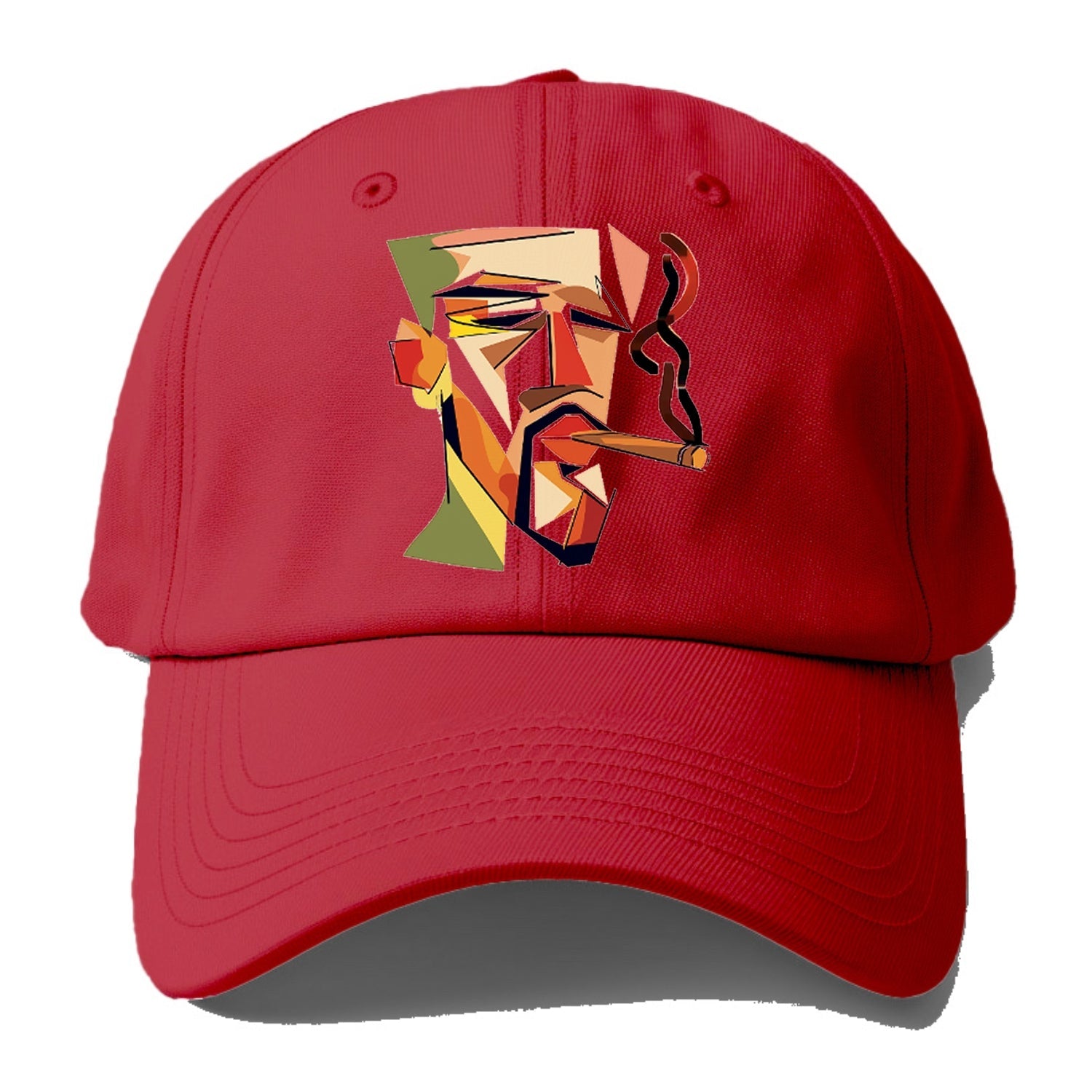 Cigar Cool Abstract Expression Baseball Cap