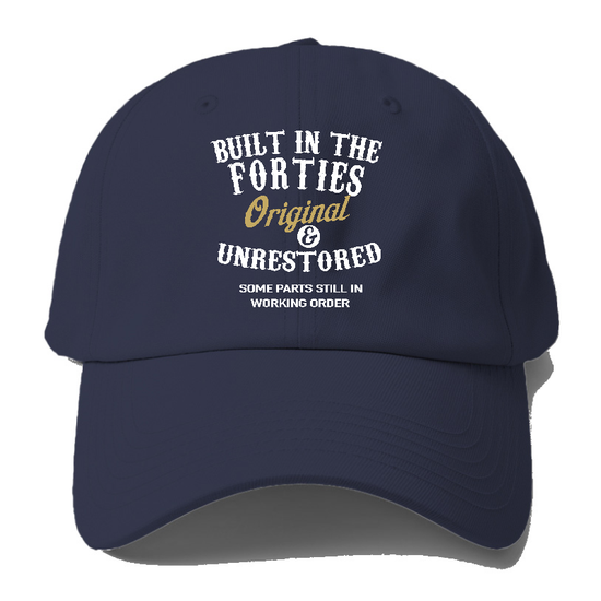 Built In The Forties Original Unrestored Some Parts Still In Working Order Baseball Cap