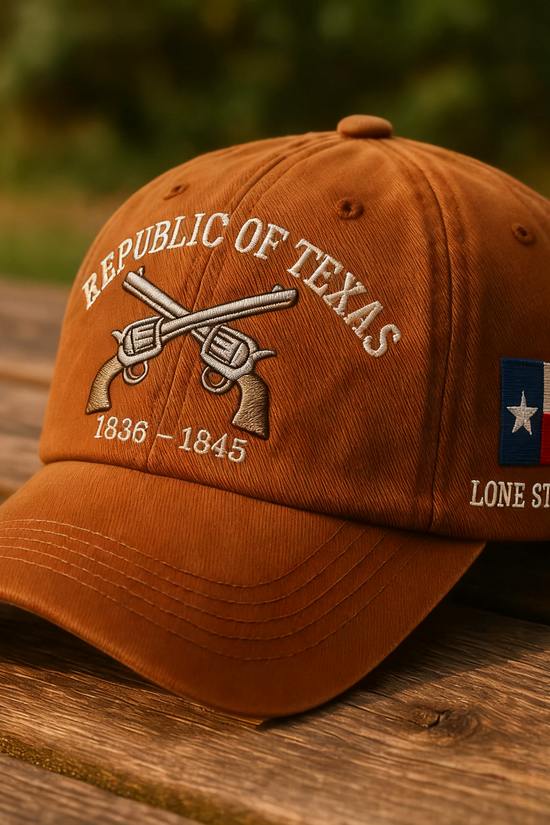 🔥Only a Few Left -Republic of Texas Independence Cap