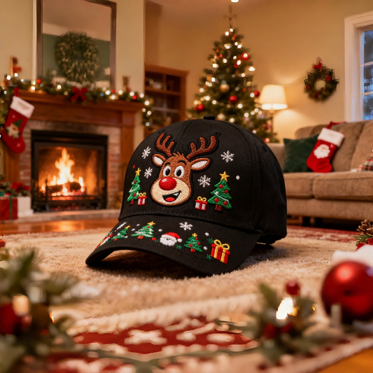 Christmas Limited Baseball Cap | Put on this winter surprise and unlock your exclusive holiday style.