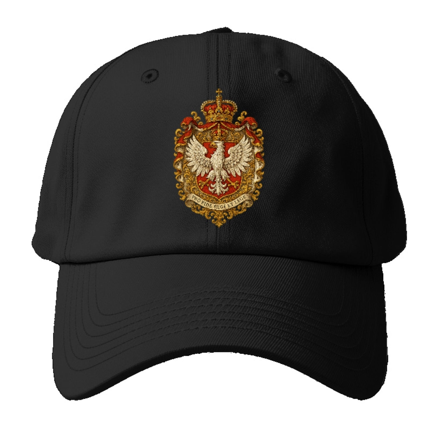 Poland Heritage Eagle Badge Baseball Cap