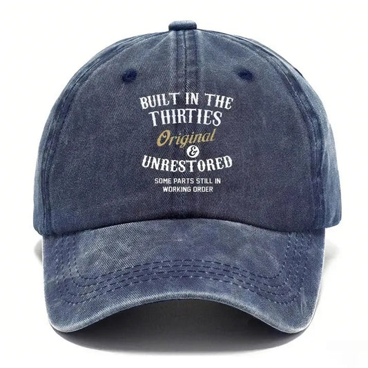 Vintage Heritage Baseball Cap – 1930s–1980s Series