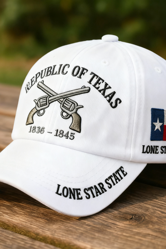 🔥Only a Few Left -Republic of Texas Independence Cap