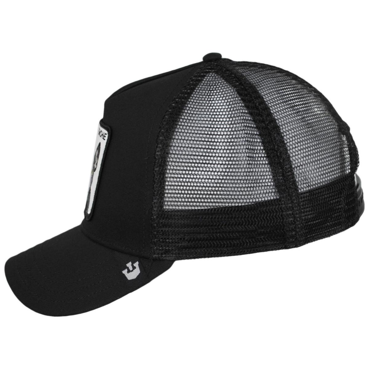 French Frenchie Mesh Trucker Snapback Baseball Cap