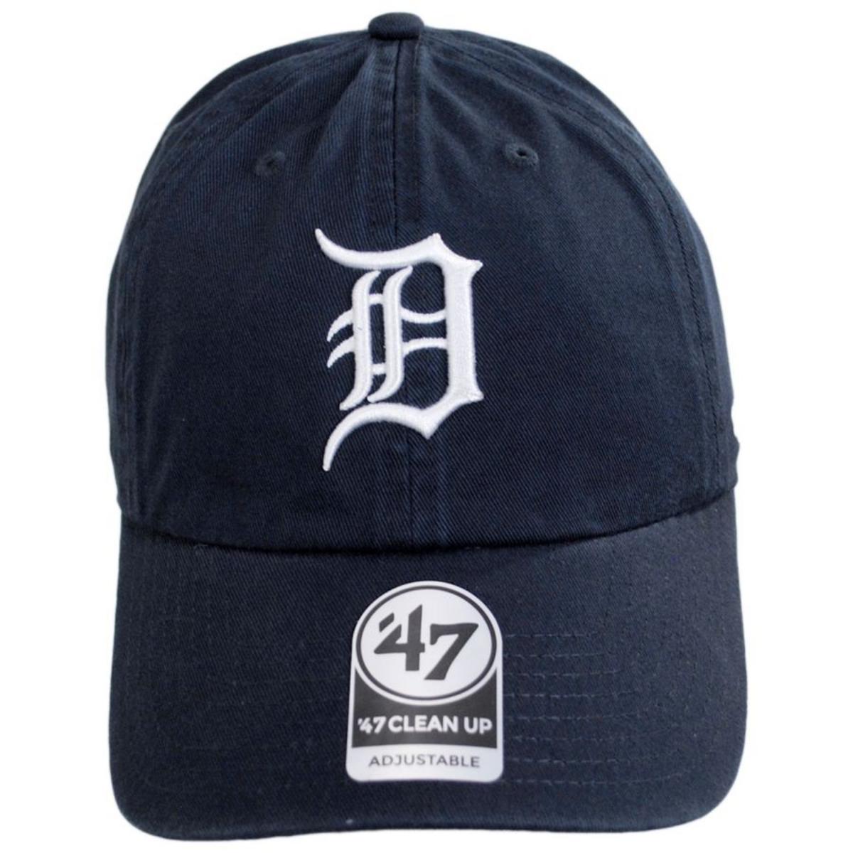 Detroit Tigers MLB Clean Up Strapback Baseball Cap Dad Hat