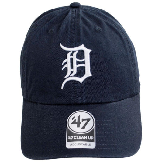 Detroit Tigers MLB Clean Up Strapback Baseball Cap Dad Hat