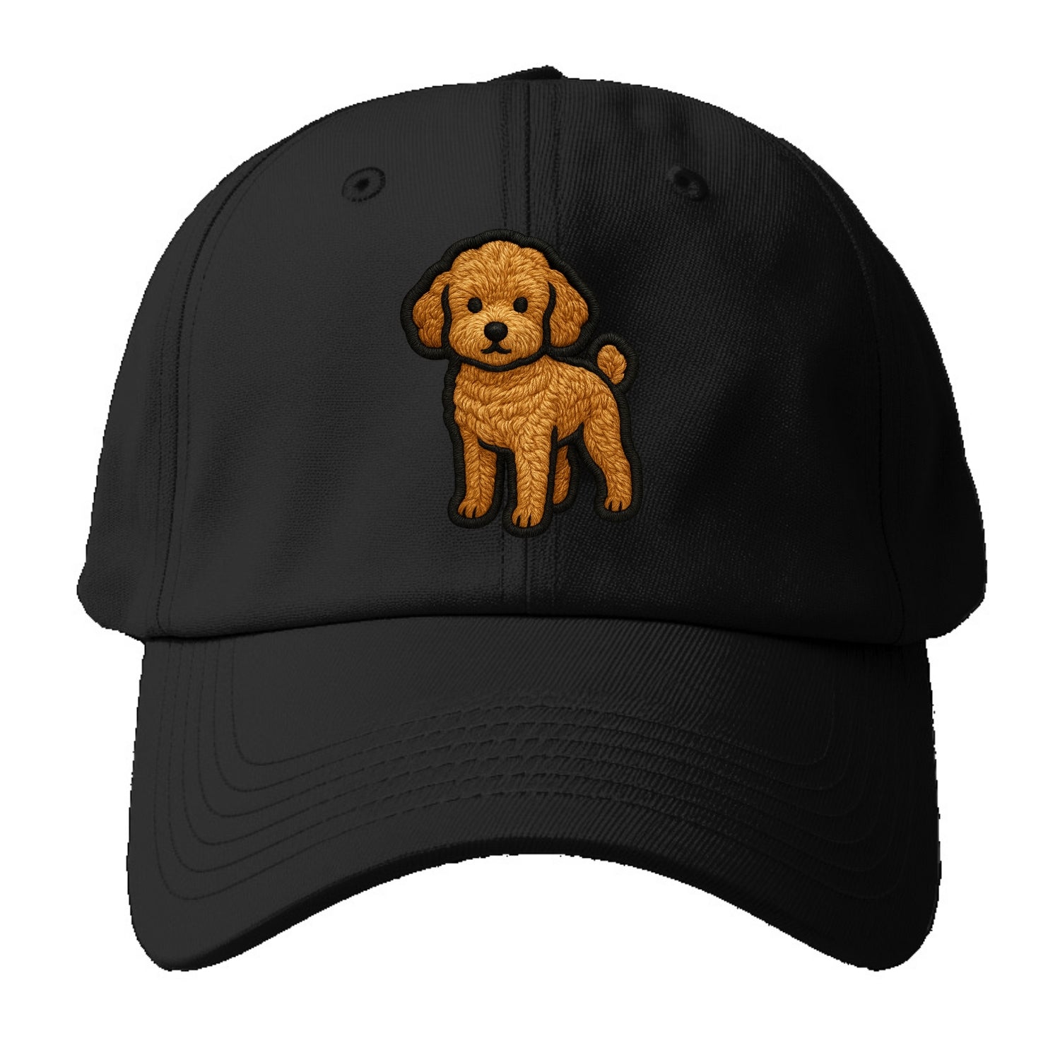 Toy Poodle - Trendy miniature design wit - Baseball Cap