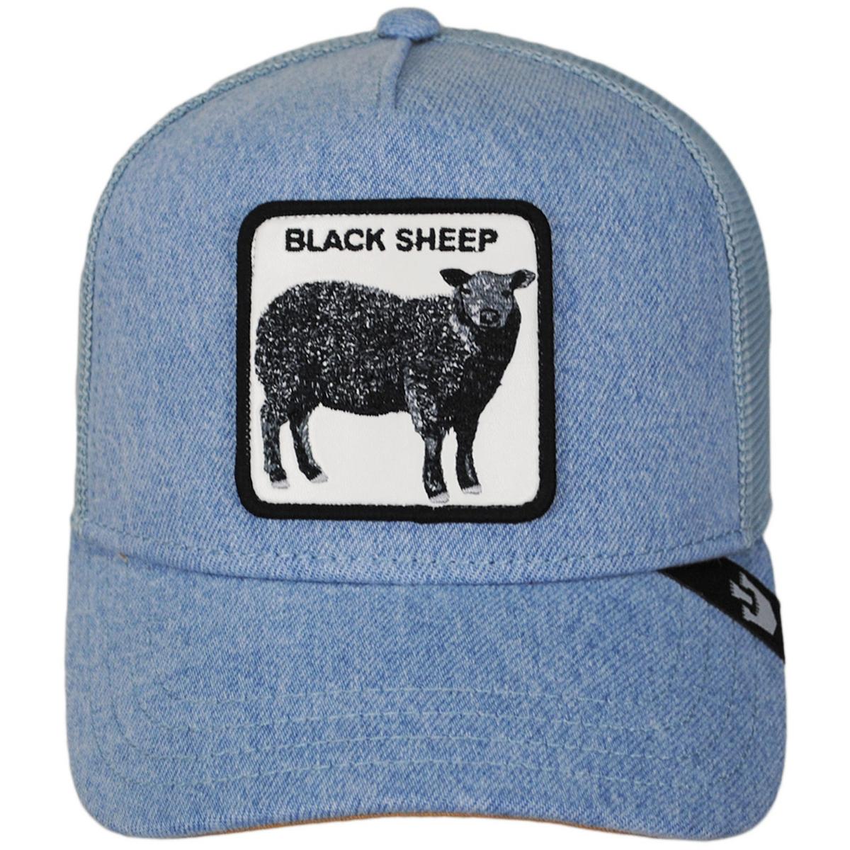 Black Sheep Mesh Trucker Snapback Baseball Cap