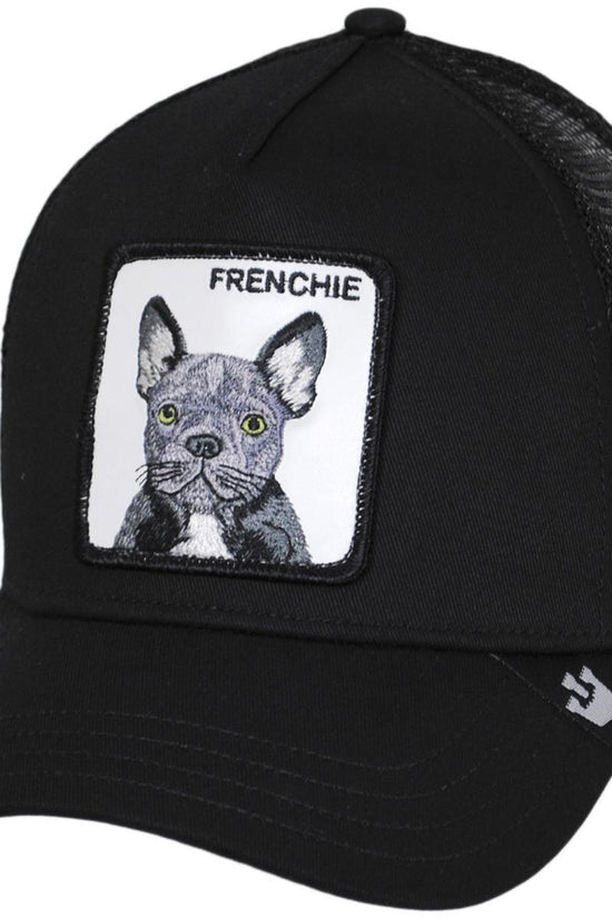 French Frenchie Mesh Trucker Snapback Baseball Cap