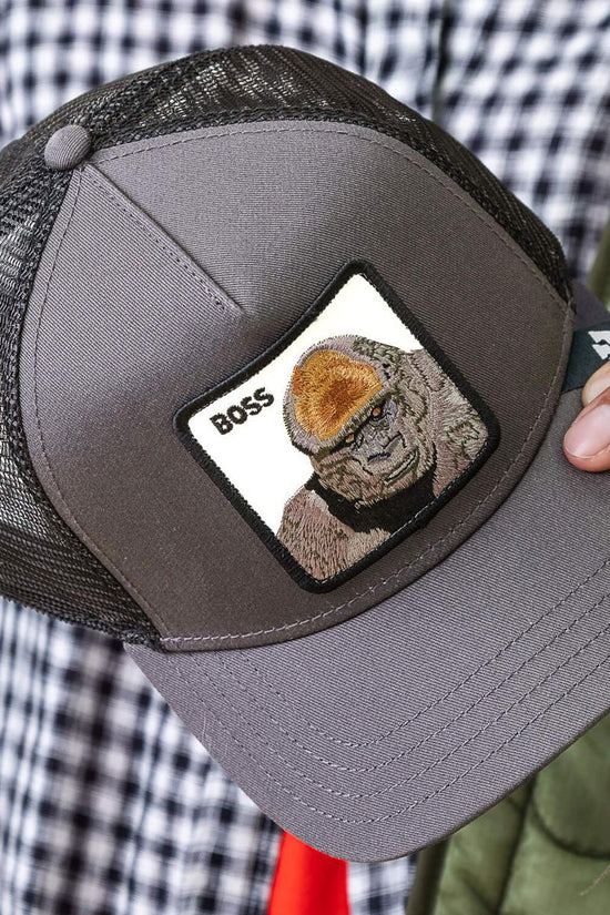 Boss Mesh Trucker Snapback Baseball Cap