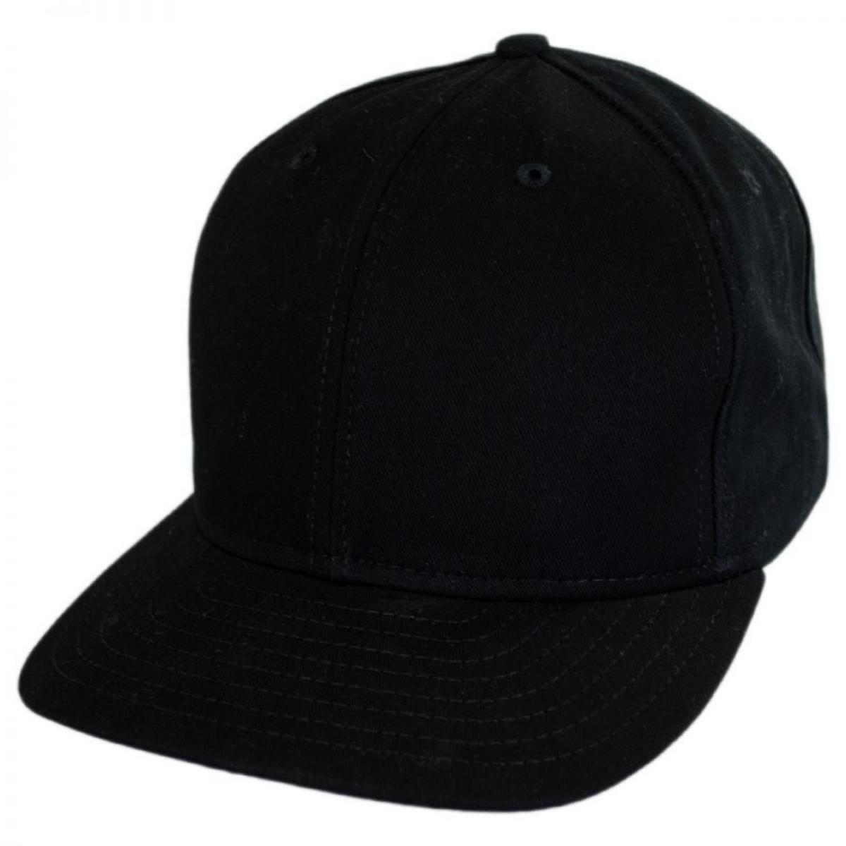 US Made 6-Panel Cotton Snapback Baseball Cap