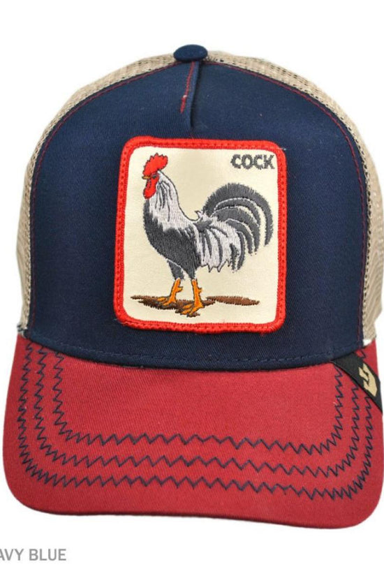 USA Cock Mesh Trucker Snapback Baseball Cap