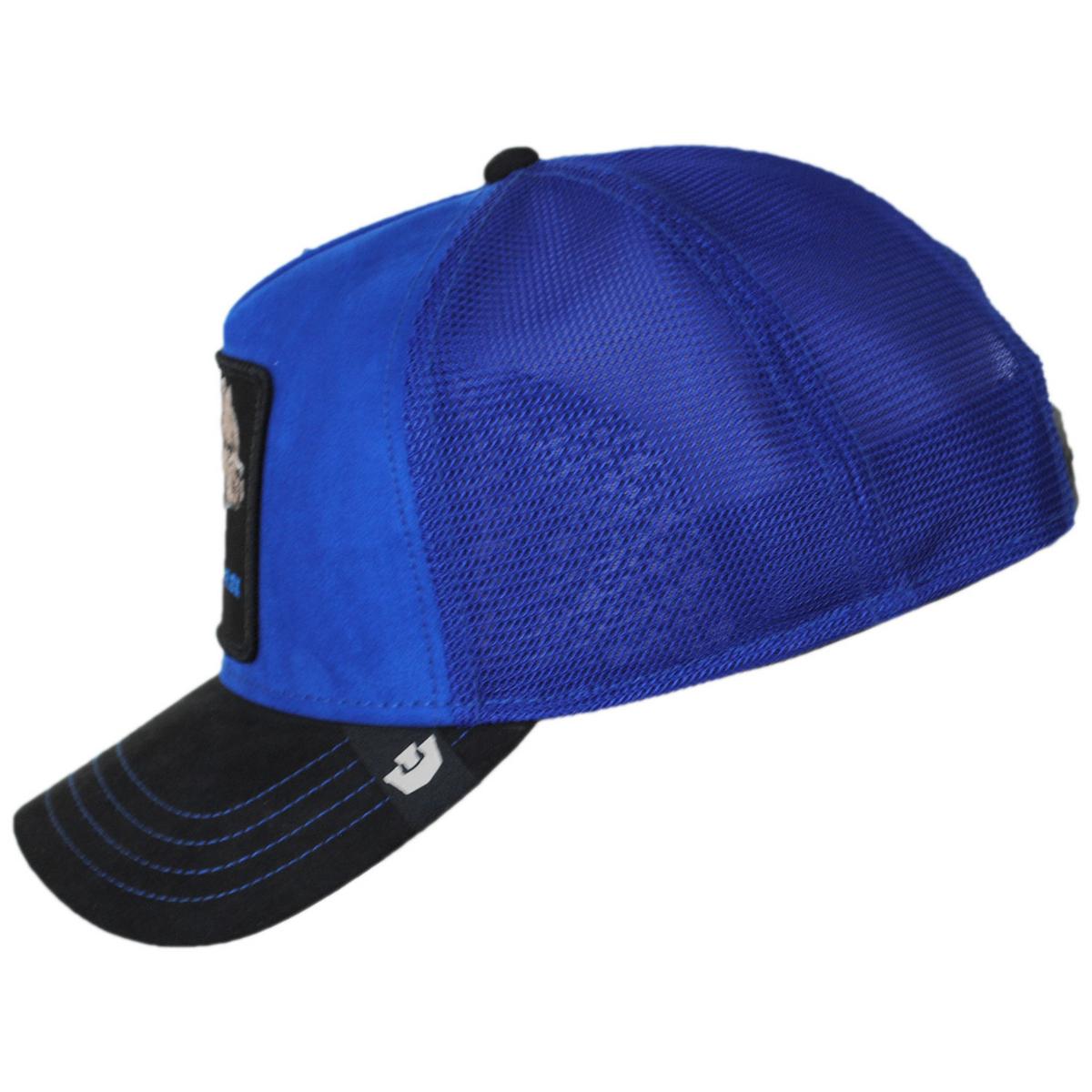 Pitbull Micro Suede Mesh Trucker Snapback Baseball Cap