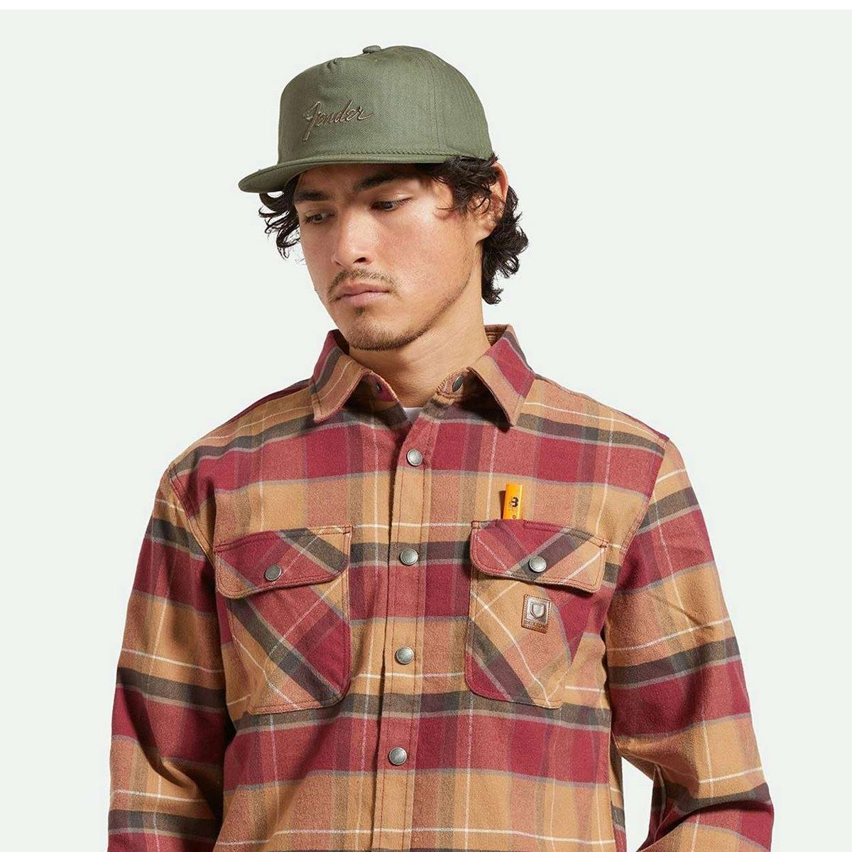 Fender Factory Netplus MP Cotton Snapback Baseball Cap