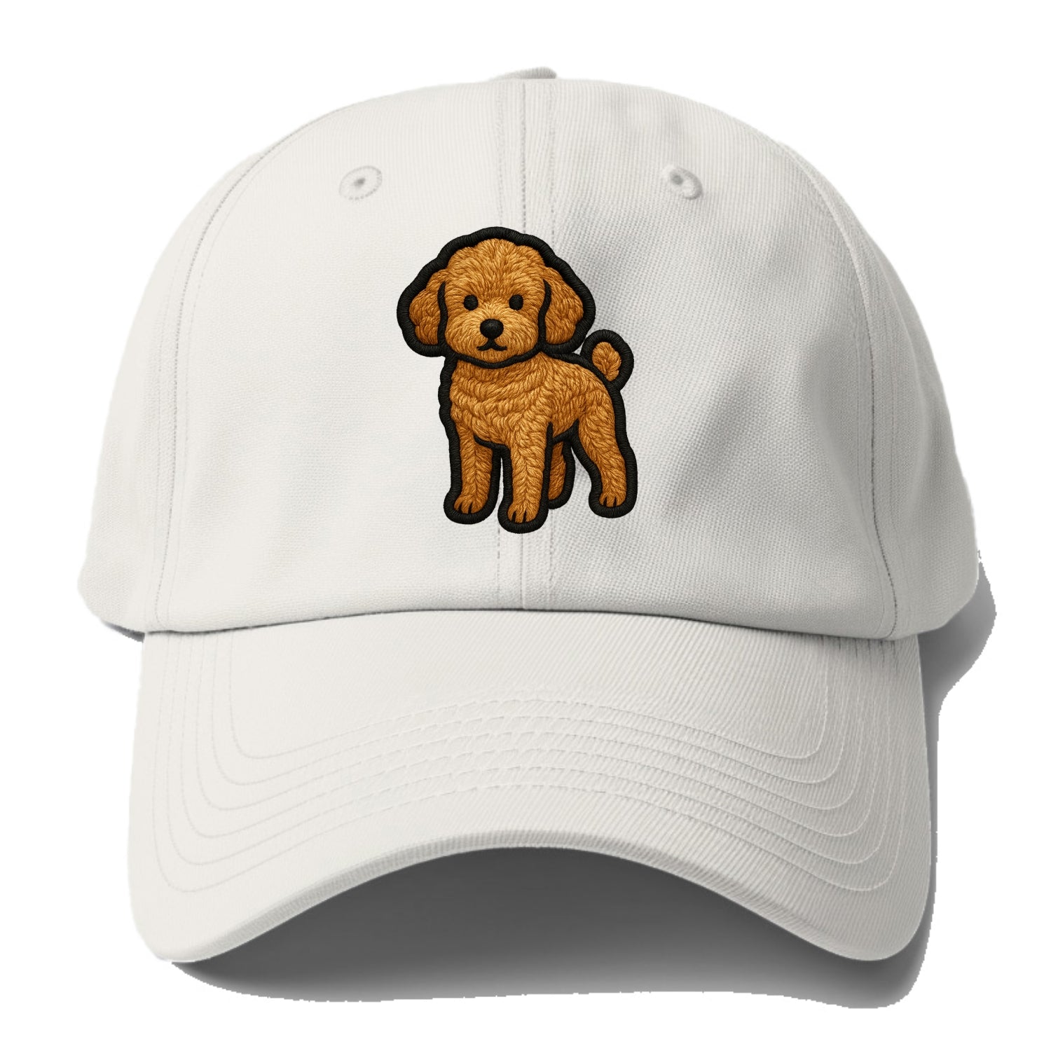 Toy Poodle - Trendy miniature design wit - Baseball Cap