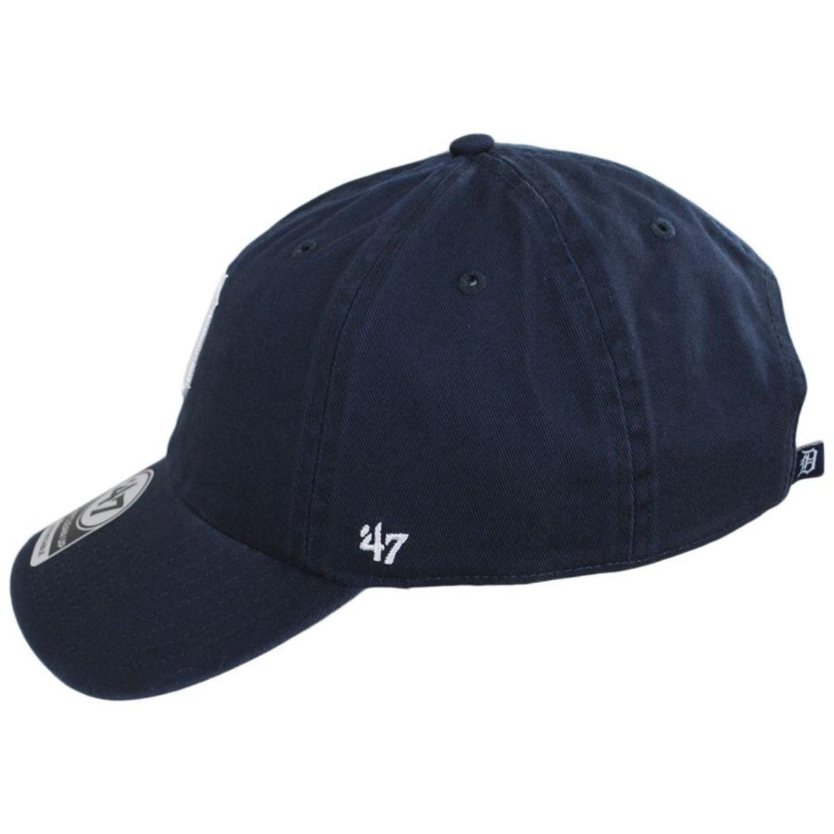 Detroit Tigers MLB Clean Up Strapback Baseball Cap Dad Hat