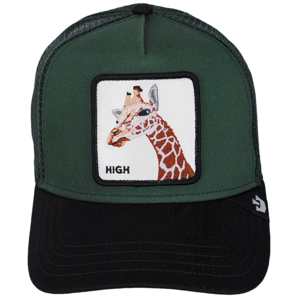Giraffe Mesh Trucker Snapback Baseball Cap